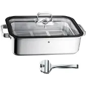 WMF Vitalis aroma-stoomoven, 6,5 liter, met aspergesnijder, artikelnummer 3201007278, EAN-code 4000530700612