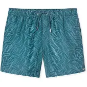 Schiesser Zwembroek in all-over look met elastische band
