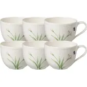 Villeroy & Boch Kaffeetassen Colourful Spring 230 ml Set van 6