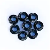 Double FF Spacers 10.30 (8 Stuks) Zwart 10.30