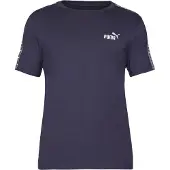 Puma Shirt 'ESS Tape' marine / wit