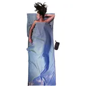 Cocoon - TravelSheet Cotton - Reisslaapzak 240 x 114 cm, turkoois