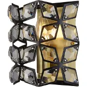 Searchlight Wandlamp Iris goud