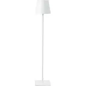 Faro LED terraslamp Toc, mobiel Toc, wit / opaal, Aluminium, Modern