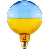Segula LED lamp E27 | Illusion Globe G145 | Amber/Blauw | 1900K | Dimbaar | 5.8W (26W)