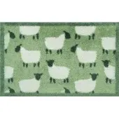 Turtle Mat Turtle Wasbare Deurmat - Flock Green - 40 x 60cm