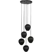 Mexlite HaloSwap 4282ZW – Zwarte design hanglamp met karakter en sfeer