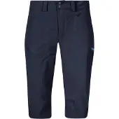 Bergans - Women's Vandre Light Softshell Long Shorts - Trekkingbroek 40, blauw