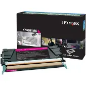 Lexmark Toner X748H1MG Magenta Hoge capaciteit
