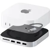 Satechi USB-C Mac Mini M4 Stand & Hub avec Emplacement SSD