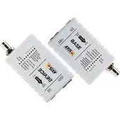 Axis T8640 Ethernet over Coax adapter met PoE+ - Mediaomzetter - 100Mb LAN - via coaxkabel - 10Base-T, 100Base-TX - RJ-45 / BNC (verpakking met 2 stuks)
