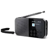 Sharp DR-P520(GY) Osaka Portable DAB+ en FM radio met bluetooth - storm grijs