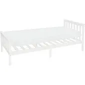 ML-Design Kinderbed Kelly | hout wit 206x98x80 cm kinderbedden | NADUVI