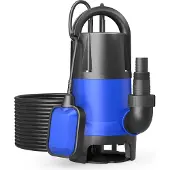 Wiltec Vuilwaterpomp 750 W, 12500 liter per uur. Dompelpomp, tuinpomp, bronpomp, drainagepomp