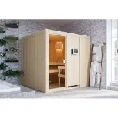 Karibu | Oulu Sauna | Kachel 9 kW Externe Bediening