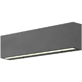 LUCANDE LED-wandlamp buiten Elvira, zwart, Aluminium, Modern, LED wandlamp buiten