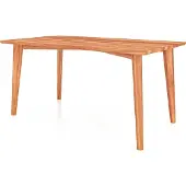 Byoak Eettafel GREG, gemaakt van massief hout, naturel geolied