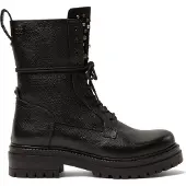 Lazamani Boots Dames Zwart Leer | Maat 36