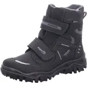 Superfit Snowboots 'Husky' donkerbruin / grijs / pastellila / wit