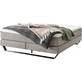 Hasena Pronto Julieta boxspring bed metaal/zwart
