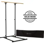 Klarfit T-Trix pull up station MultiGym-concept max.100 kg transporttas zwart