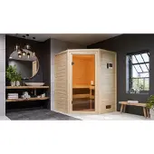 Karibu | Antonia Sauna | Kachel 3,6 kW Geïntegreerde Bediening
