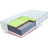 FDM SAVONA Matras 140x200 cm - Hoogte 22 cm H3 en H4 - Koudschuim Matrassen - Dubbelzijdig - 7 zones - Öko-Tex