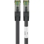 Pro Netwerkkabel | Cat8 S/FTP | 15 meter (100% koper, LSZH, Zwart)