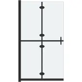 Syfax Inloopdouchewand inklapbaar 90x190 cm ESG-glas mat