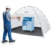 Vevor Draagbare spuitcabinetent (293x230x188 cm werkoppervlak) Spuitcabinetent voor spuitverven