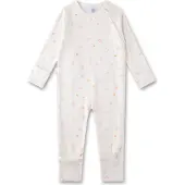 Sanetta - Kid's Overall Long AOP - Pyjama 98, wit