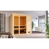 Karibu | Jutta Sauna | Kachel 9 kW Geïntegreerde Bediening