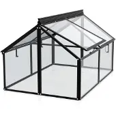 Vitavia Tuinkas Gaia Jumbo - Veiligheidsglas - Zwart - 83x119x72 Cm