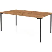 Byoak Eettafel ABIES, 100 x 130 cm, massief hout, naturel geolied