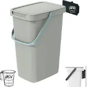 Prosperplast SYSTEMA Q Abfallbehälter - hellbraun 20l. Keden
