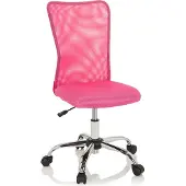 Hjh OFFICE KIDDY NET I - Kinder bureaustoel Roze