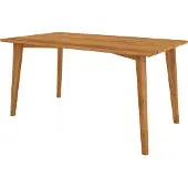 Byoak Eettafel GREG, gemaakt van massief hout, naturel geolied