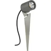 Albert Bonniers Förlag Sally grondspies lamp met kabel en stekker, zwart, Aluminium, Modern