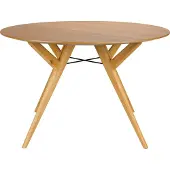 Zuiver x fonQ Ijver Eettafel - Ø 120 - Eiken