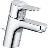 Kludi Pure&Easy - Wastafelkraan met waste (kunststof) , chroom 372850565