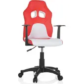 Hjh OFFICE TEEN GAME AL - Kinder bureaustoel Rood / Wit