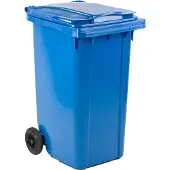 Vepa Bins Afvalcontainer Mini 240 l 58 x 73 x 100 cm Blauw