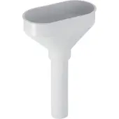 Geberit Trechter Ovaal D40 Alpien Wit