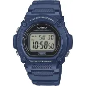 Casio herenhorloge, marineblauw, model -W-219H-2AVEF