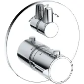 Kludi Zenta SL - Thermostatische inbouwkraan, voor 2 functies, chroom 388100545