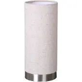LINDBY Tafellampe , Ronja, dimbare, Beige, Slaapkamer, Stof, Modern
