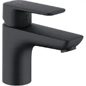 Kludi Pure&Style - Wastafelkraan, EcoPlus, mat zwart 403893975