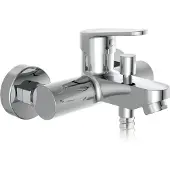 Schutte FUTURA DVGW Badkraan - Mengkraan - 150 mm Hartafstand - Chroom