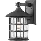 HINKLEY LED Wand Buitenlamp Freeport | 1X E27 Max 60W | IP44 | Dimbaar | Textured Black