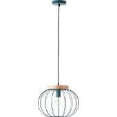 Brilliant Sorana pendellamp, 1 lichtpunt, turquoise
